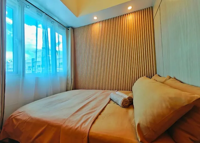 Cozy Modern 1br Light Residences With 55 Inches 4k Tv Apartment