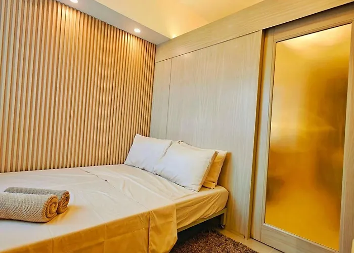 Cozy Modern 1br Light Residences With 55 Inches 4k Tv Apartment *